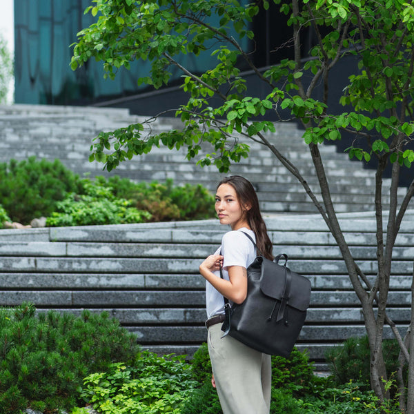Leather Backpack