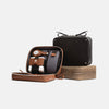 Leather Travel Tech Cord Organizer
