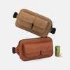 Leather Dog Treat and Walking Bag
