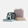 Pebbled Leather Tech Organizer Pouch